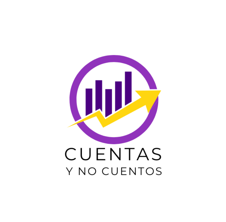 logo cuentas y no cuentos con fondo blanco
